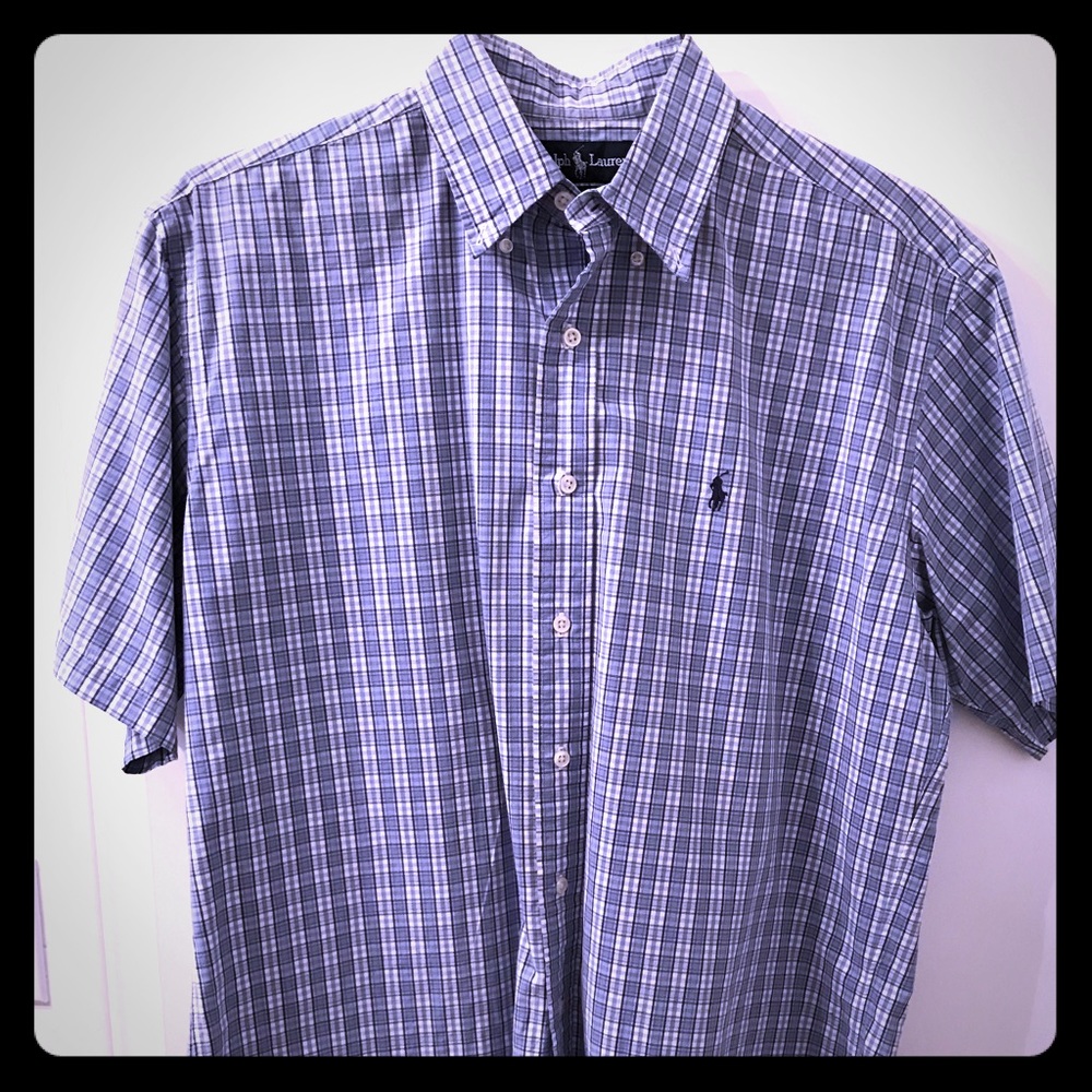 Polo Ralph Lauren short sleeve button down shirt